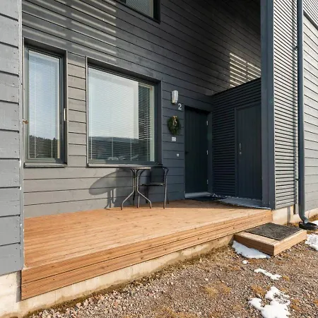 Aurinkorinne 2 - Modern 2bd & Loft, Free Wifi & Sauna Daire *